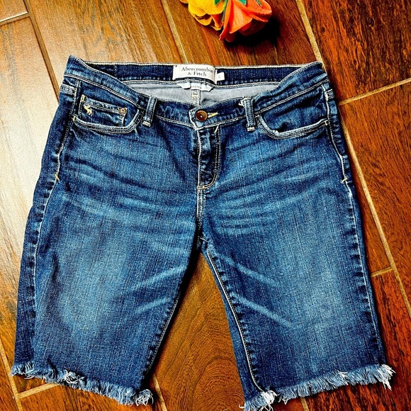 Abercrombie & Fitch Pants - Abercrombie and Fitch Denim Bermuda Long Shorts